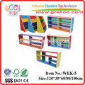 2014 new wooden bookshelf for kids,popular wooden kindergarten bookshelf ,hot sale kindergarten bookshelf